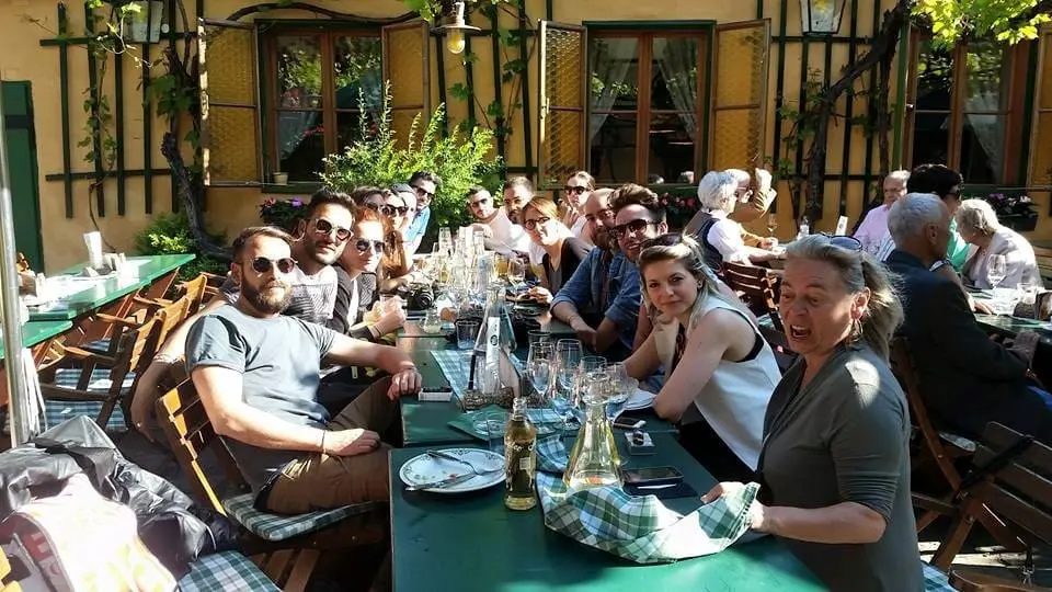 Foto di gruppo #AmiamoVienna