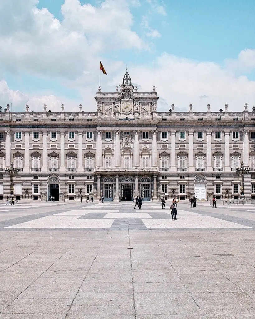 Pallazzo Reale Madrid