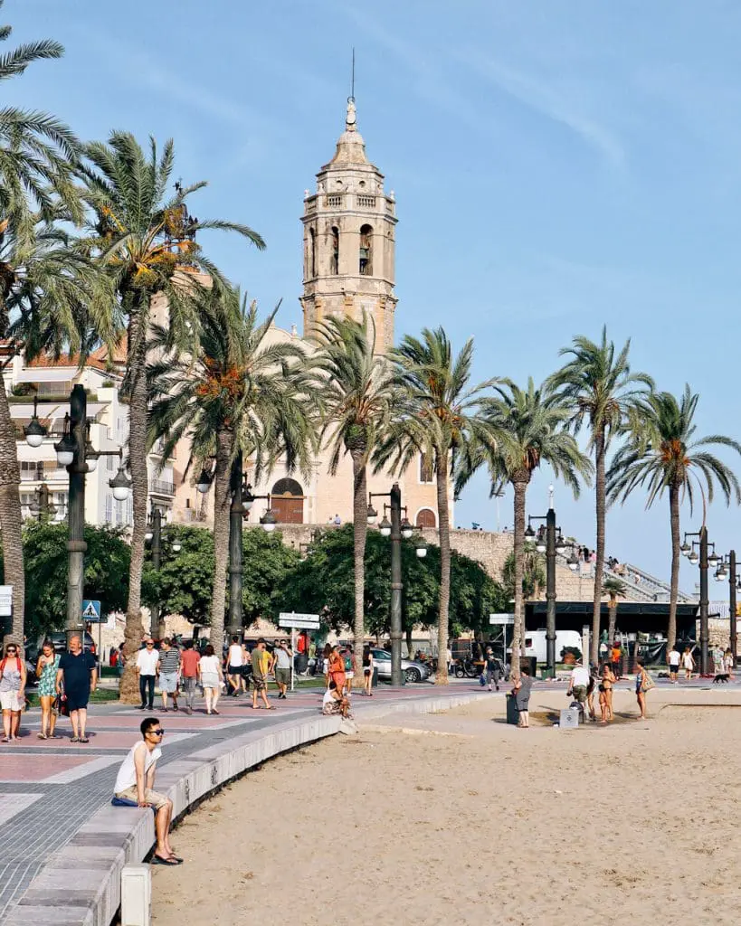 Le spiagge a Sitges