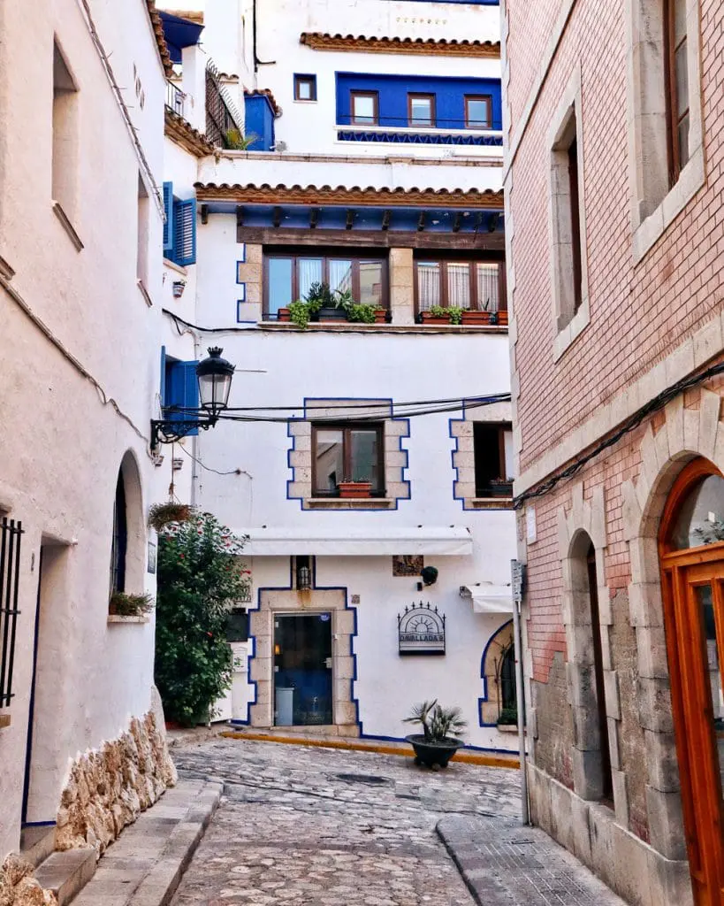 Sitges centro storico stradine