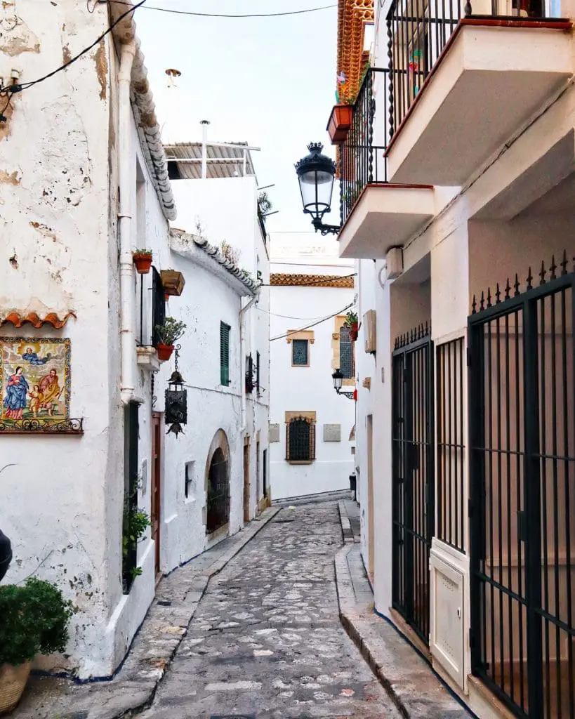 Sitges in giro per la città