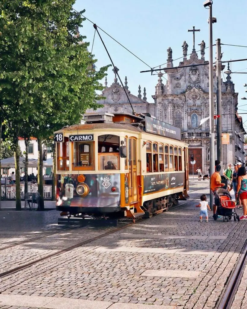 Porto Centro storico Tram