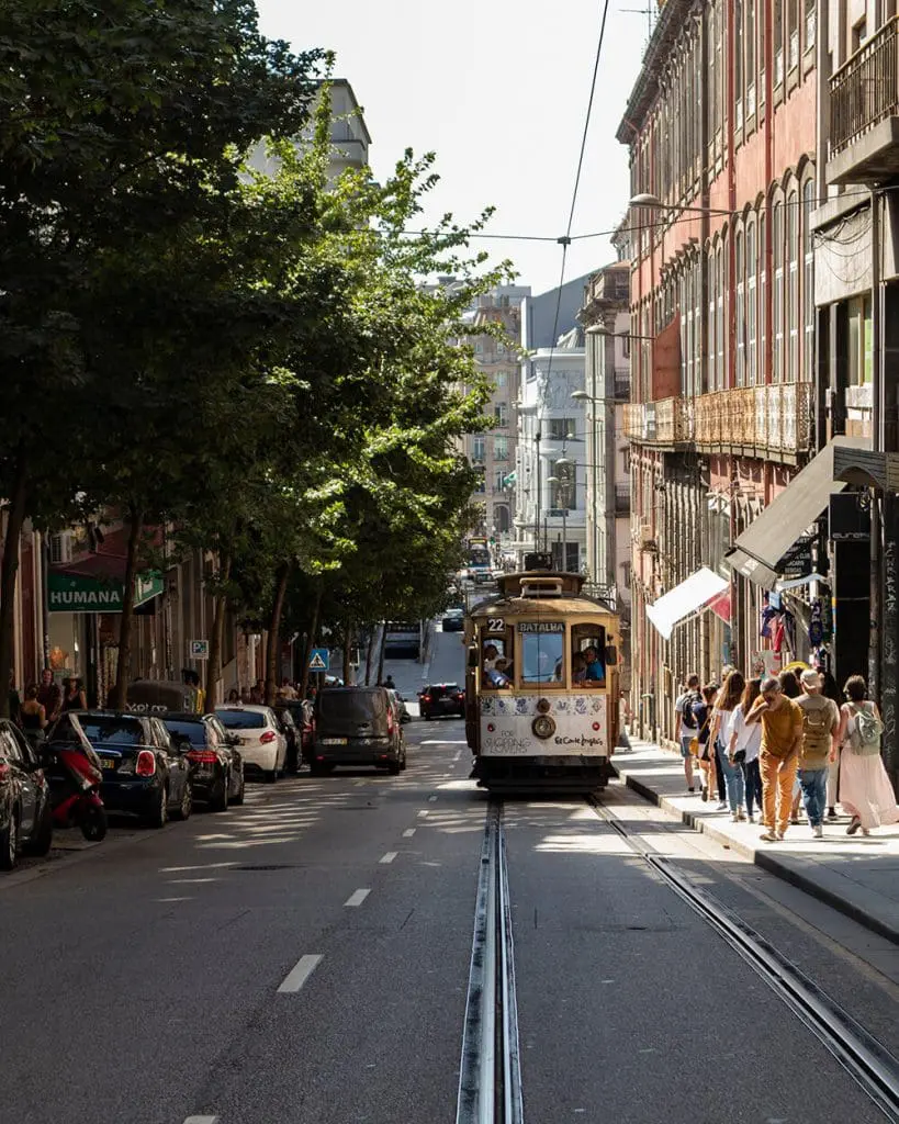 Tram a Porto