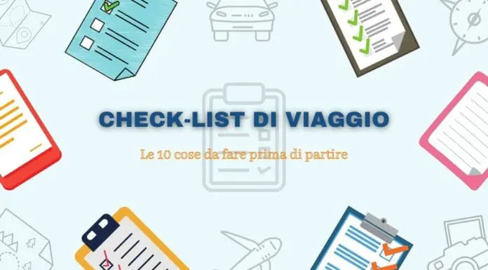 Check-list di viaggio