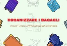 come organizzare i bagagli