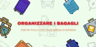 come organizzare i bagagli