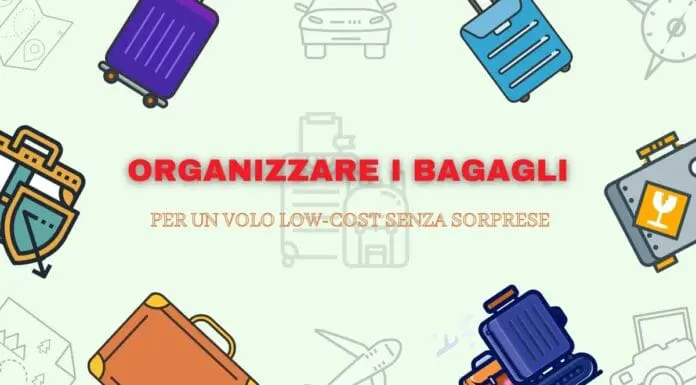 come organizzare i bagagli