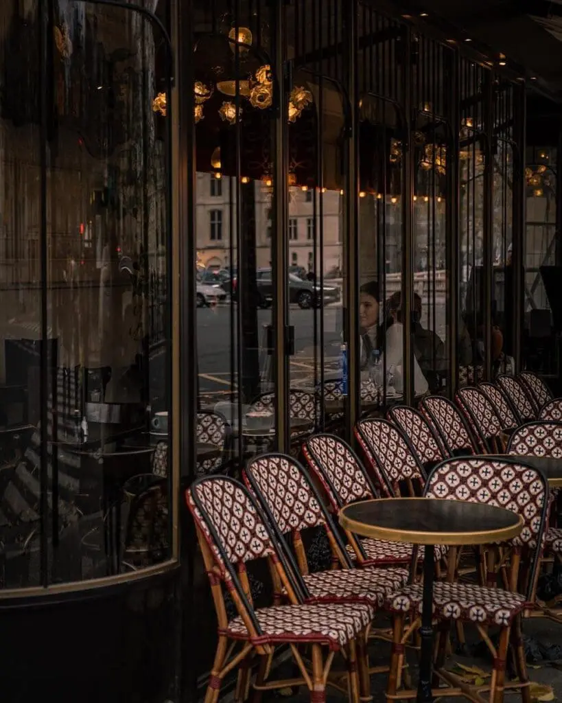 Particolare di una boulangerie a Parigi