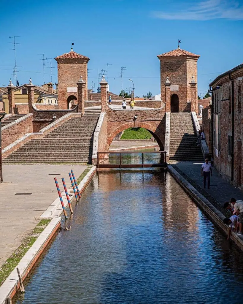 Ponte dei Trepponti a Comacchio