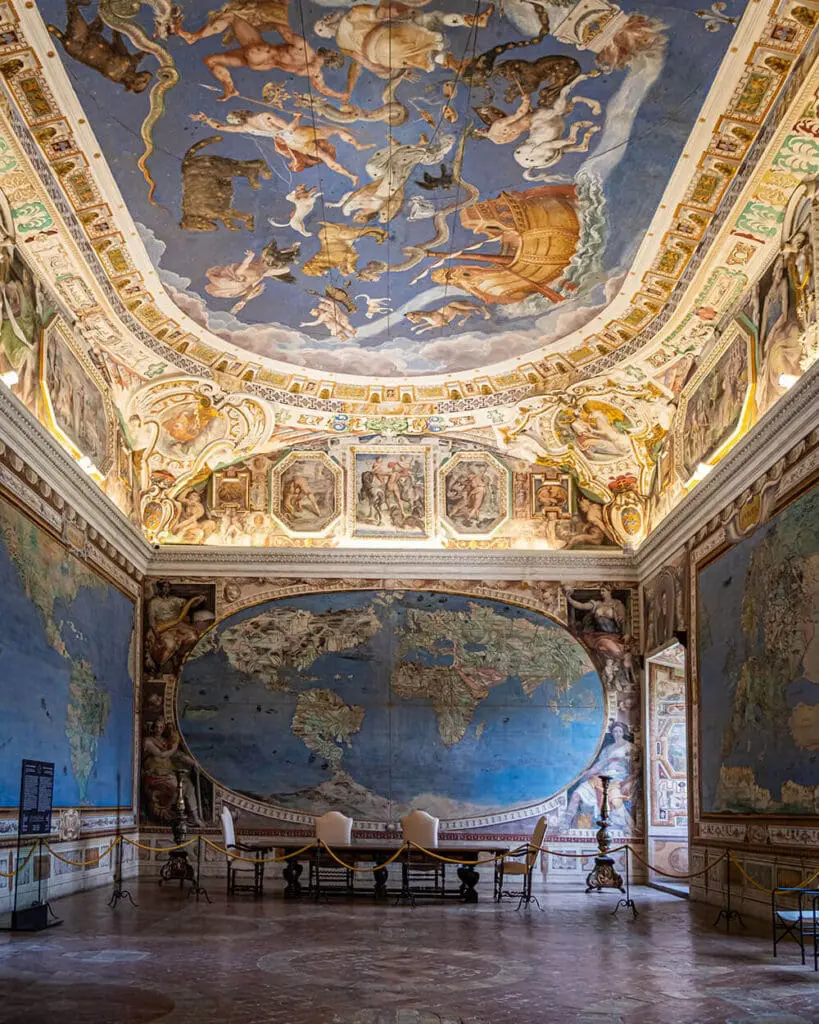 Sala del Mappamondo Palazzo Farnese