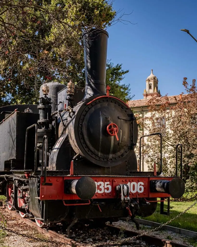 Locomotiva a Brescello