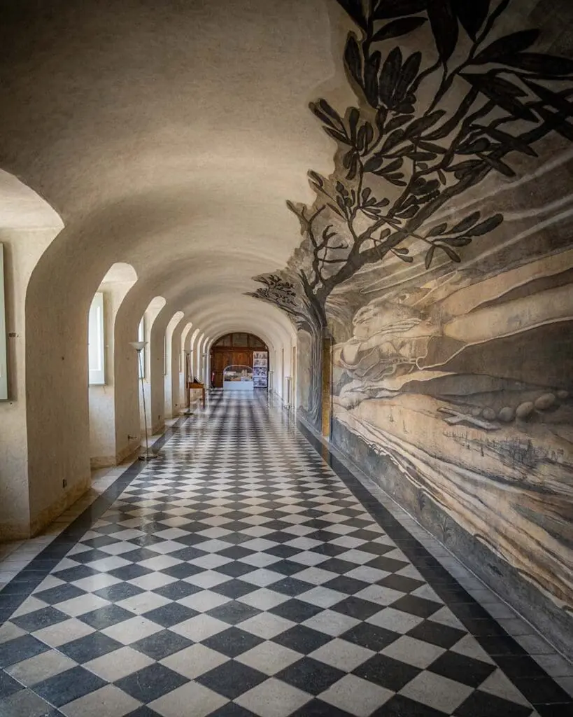 Anamorfosi Convento Trinità dei Monti San Francesco di Paola