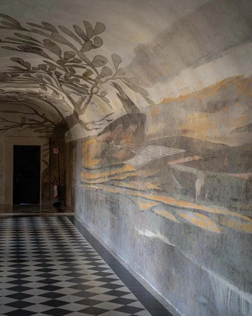 Anamorfosi Convento Trinità dei Monti San Giovanni