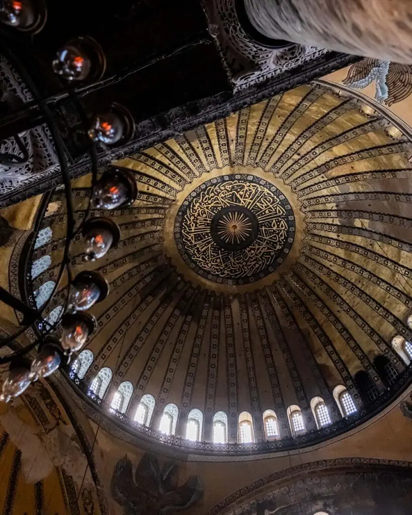 Basilica di Santa Sofia Cupola Istanbul
