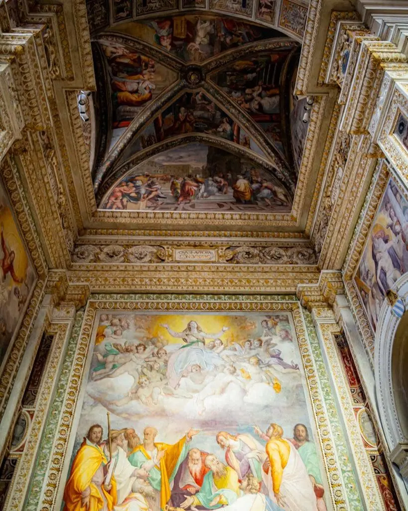 cappella chiesa trinità dei monti