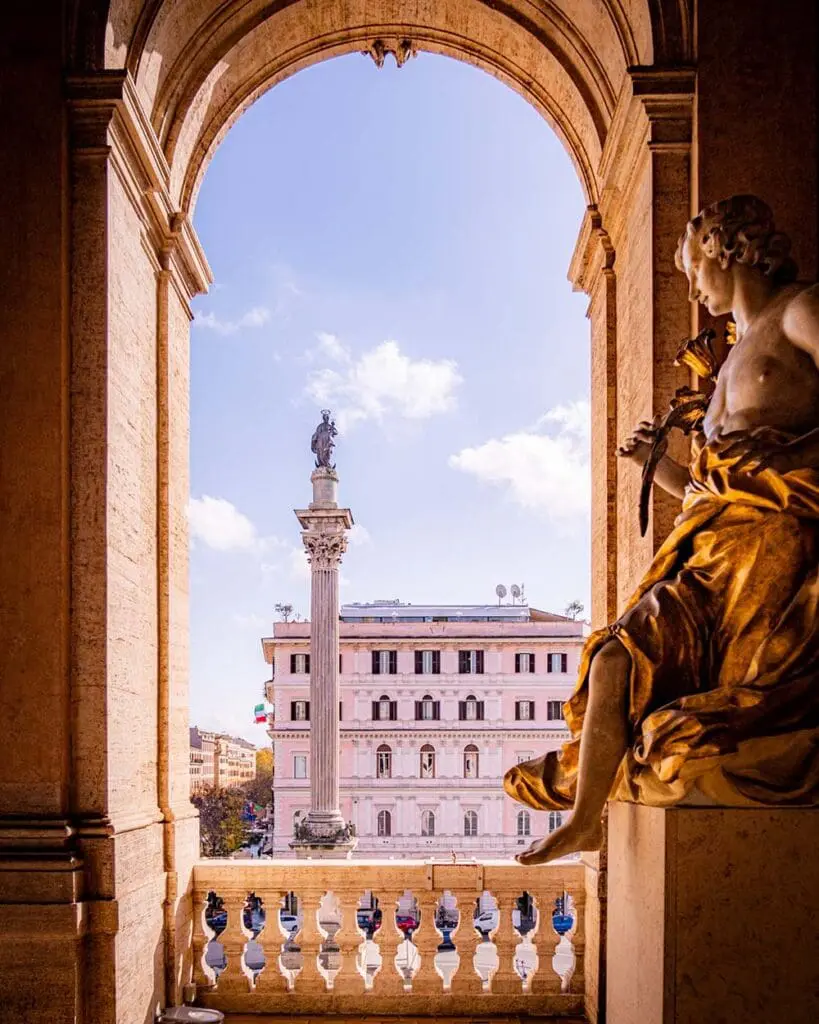 Affaccio della basilica