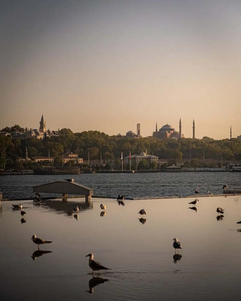 Vista sul Bosforo Istanbul