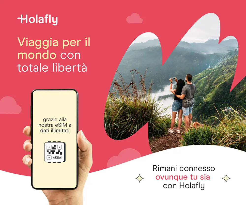 Holafly resta sempre connesso