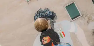 Napoli Murales Maradona