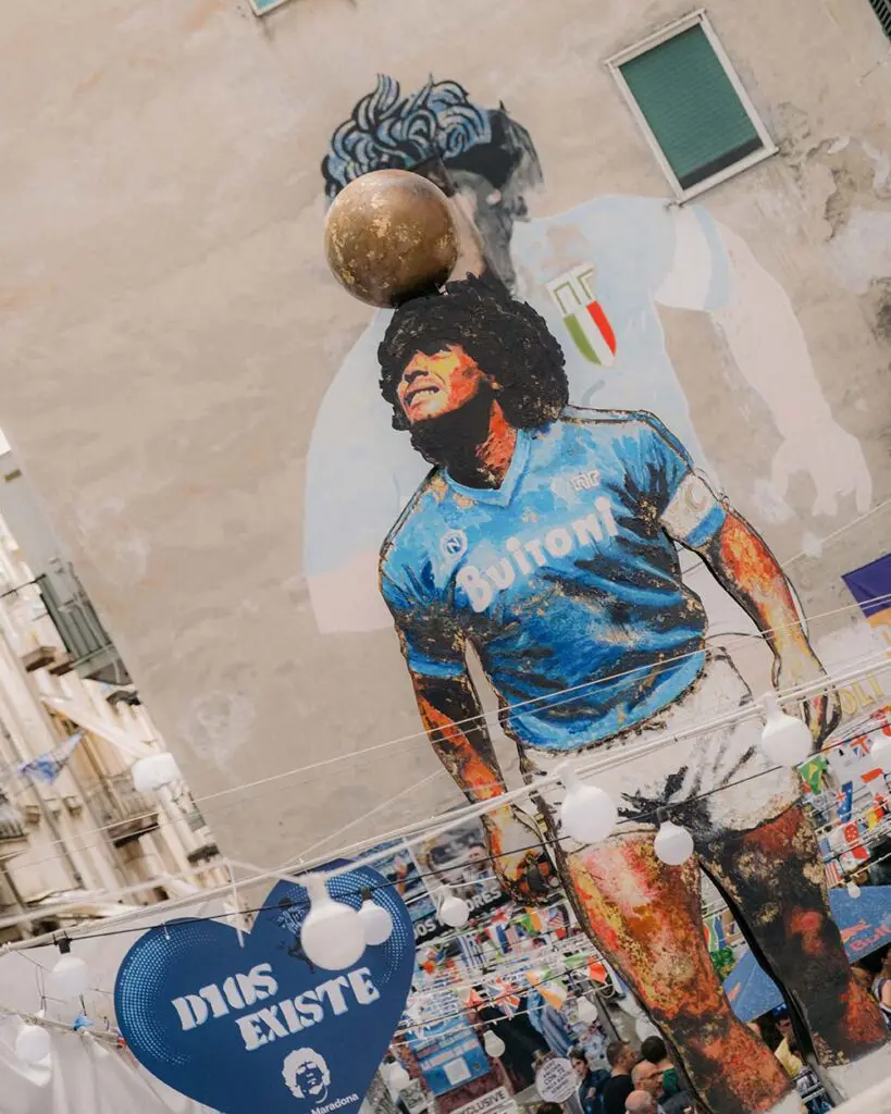 Napoli Murales Maradona