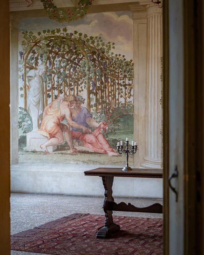 Affresco Villa Roberti ville venete