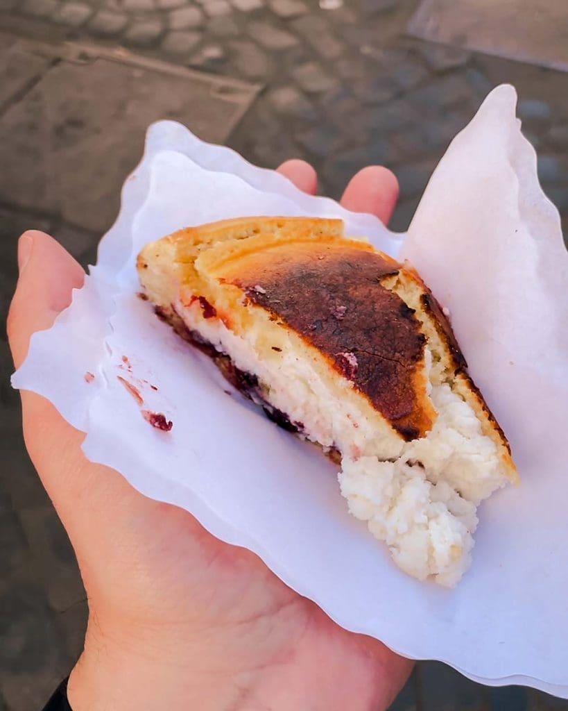 Forno Boccione - Torta di ricotta e visciole