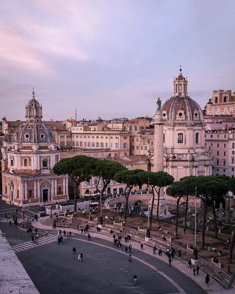 Vista dall'altare della Patria Roma - Cosa vedere a Roma in un giorno
