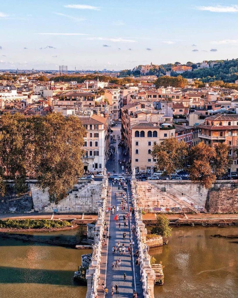 Vista da Castel Sant'Angelo Roma